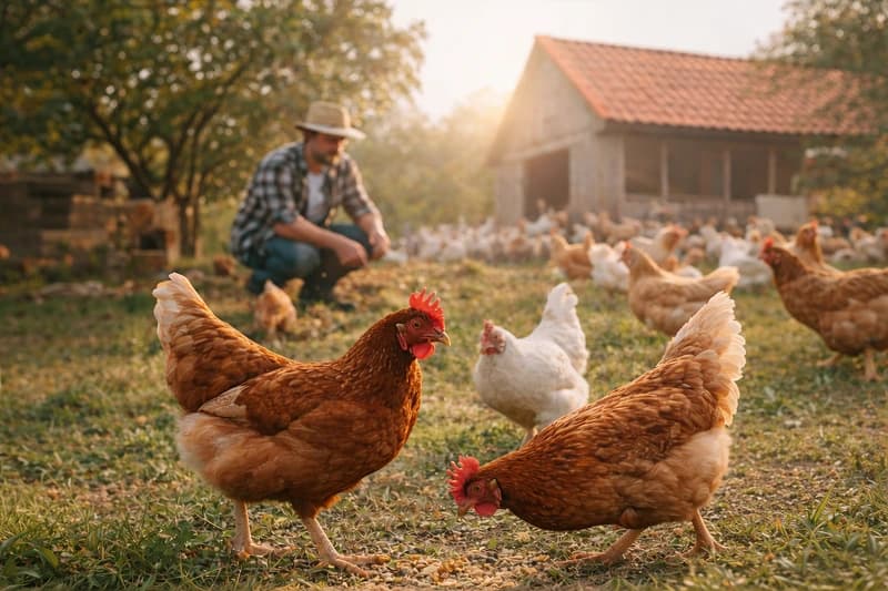 Agro Best — uzgoj koka nosilja na otvorenom